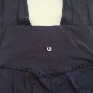 Lululemon navy Align Crop Leggings - size 4
